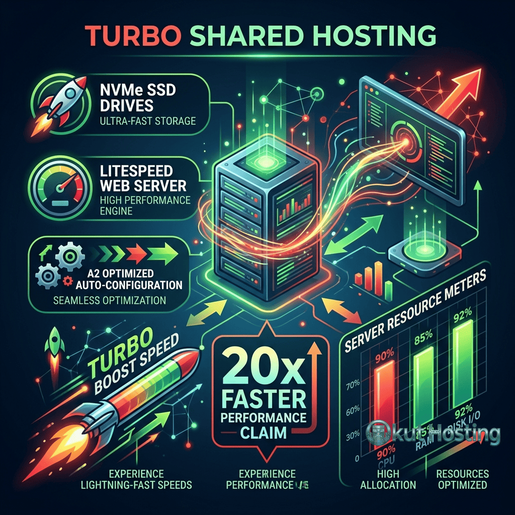 A2 Hosting Turbo Plans - Shared Hosting Speed Features - Featured Image